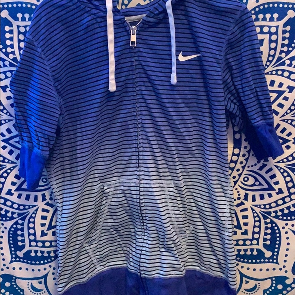 Nike blue faded jacket
